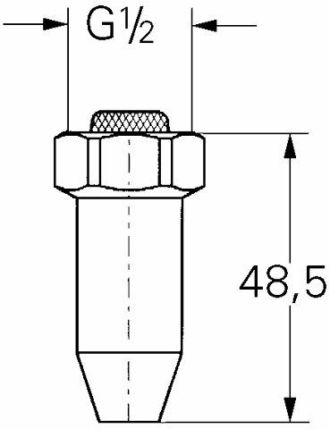 Grohe Entleerungsventil Relexa 28988 1/2" chrom