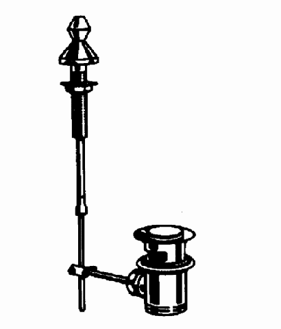 Grohe Zugstangen-Ablaufgarnitur 28900 für Waschtische 1 1/4" chrom