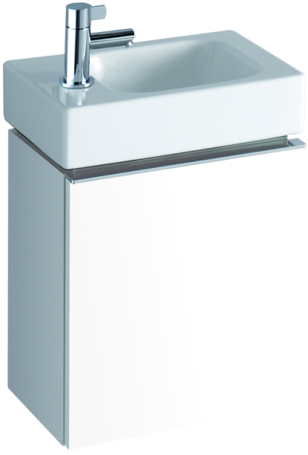Keramag Handwaschbecken iCon, Hahnloch links 380x280mm