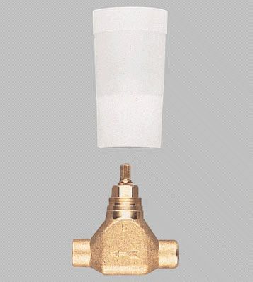 Grohe Unterputz-Ventil-Unterteil 29803 vormont. Oberteil 3/4" Lötanschluß 18mm DN20