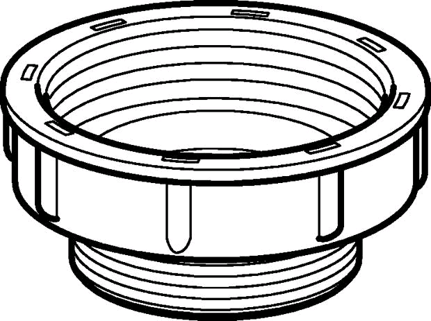 Geberit Reduzierring G1 1/2 x G2 weiß