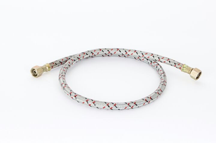 Ölbrenner-Schlauch  beids. Überwürfmutter 3/8" x 3/8" Länge: 1000 mm