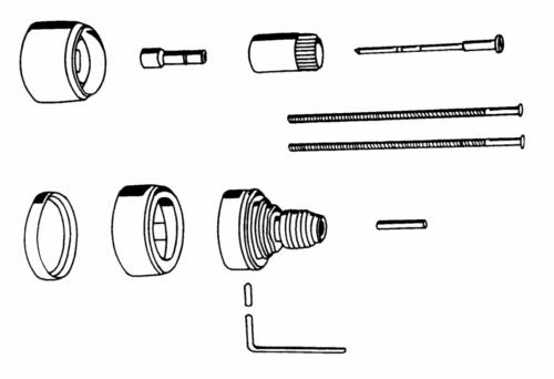 Grohe Verlängerungsset 47261 27,5mm DN15 chrom