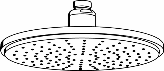 Grohe Kopfbrause Rainshower modern 28368 d: 210mm Messing chrom