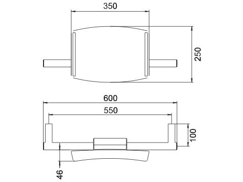 Keuco Rückenstütze Plan Care 34979