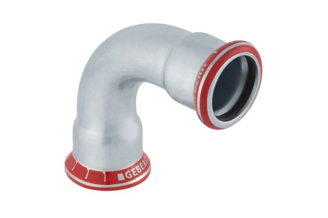 Geberit Mapress C-Stahl Bogen 90° (verzinkt)