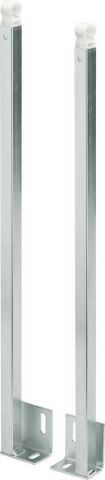 Viega Fussstuetzensatz Ecoplus 8310.68, 641030, m. Boden-und Wandbefestigung