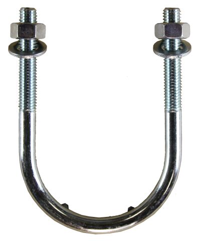 Suevia Bügel verz. 2 1/2" / 77 mm, mit Muttern u. Scheiben, Art.-Nr. 101.1241