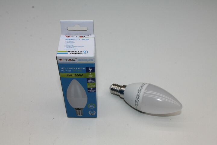 LED Kerze 230 V, E14, 4 ~ 30 W, 320 lm, 2.700 K, warm weiss