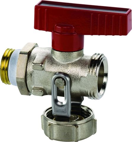 Simplex KFE-Kugelhahn PN 16, m. FG, 1/2" Durchgang, o. Schlauchverschr.