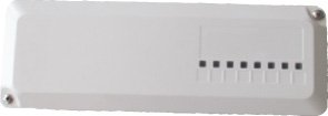 Logafix Regelklemmleiste 230V, 8 Anschlüsse, IP21, weiss, Montagezubehör