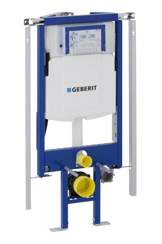 Geberit Duofix Wand-WC 112 cm mit UP-Spülkasten UP320, Eckelement