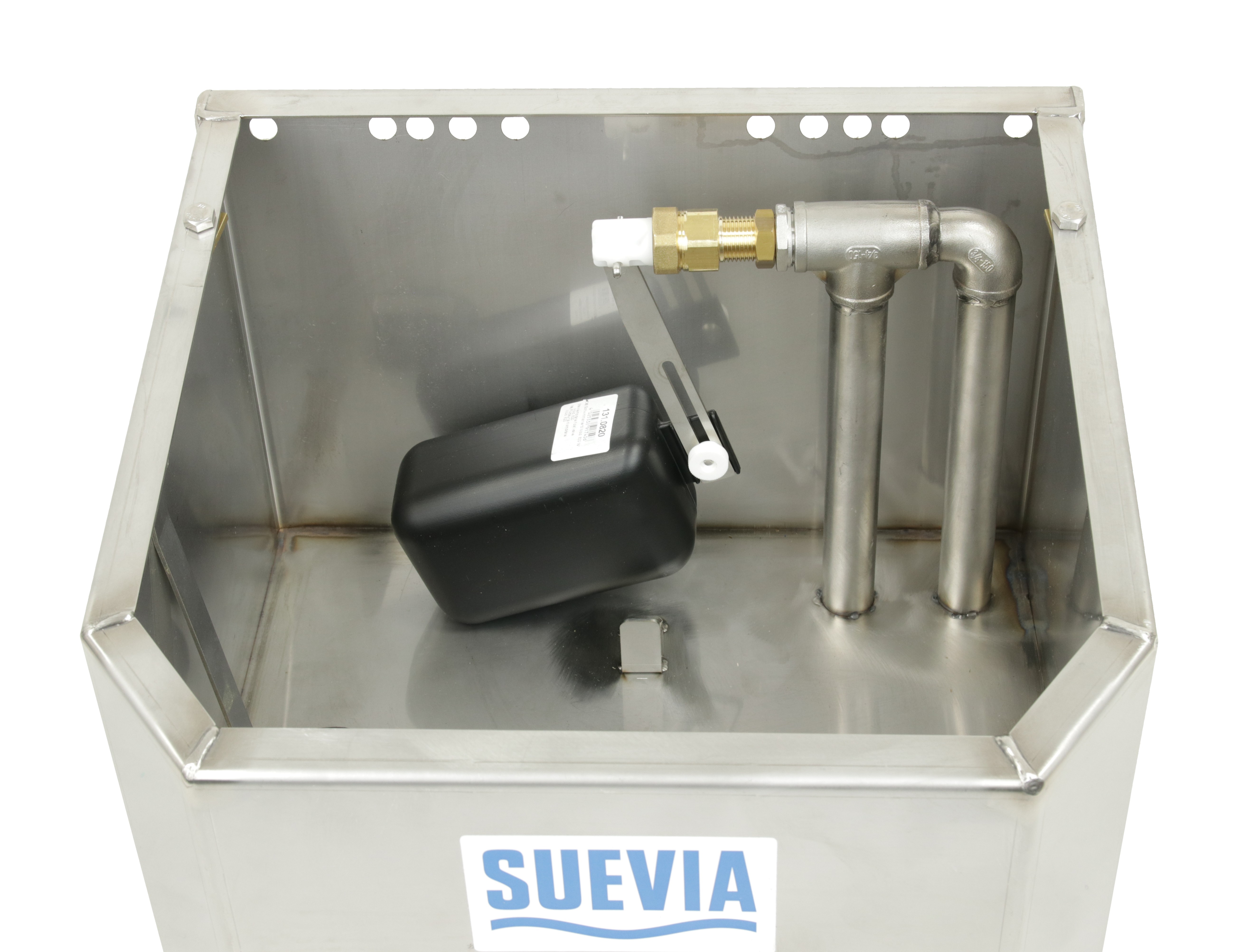 Suevia Kompakt-Trog Mod. 610, Art.-Nr. 130.6101, mit Ringleitung
