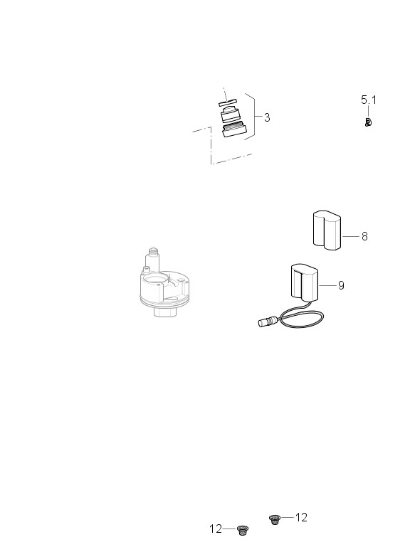 Geberit HyTronic185 WT-Armatur (IR/Batterie) Kalt-/Mischwasser