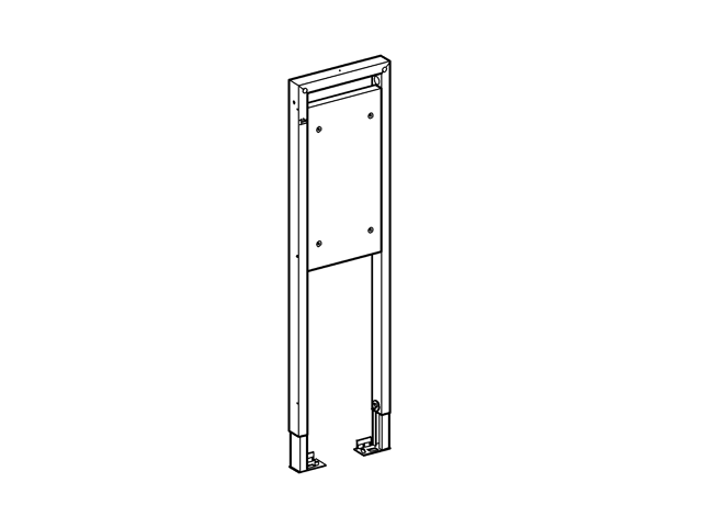 Grohe Rapid SL Halteelement 38559 Bauhöhe 1,13 m Breite 0,31 m