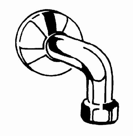 Grohe Abgangsbogen 12432 Ausladung 125mm für 35089/35109 1 1/2"x5/4" chrom