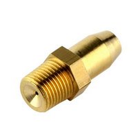 Buderus Druckmessdüse R 1/8" Messing zu Oel-Gebläsebrenner BE