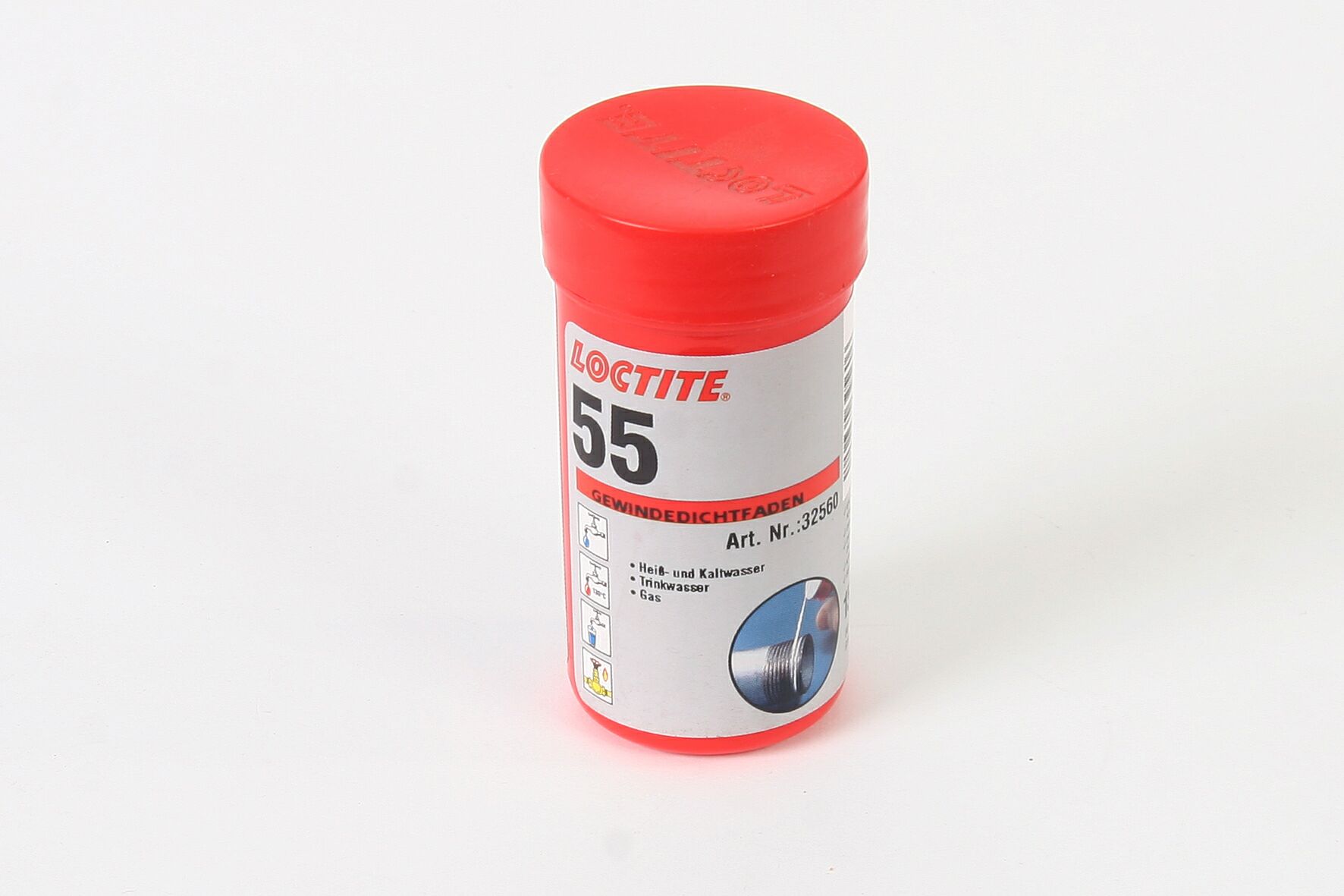 Gewindedichtfaden Loctite 55, Ro 150m