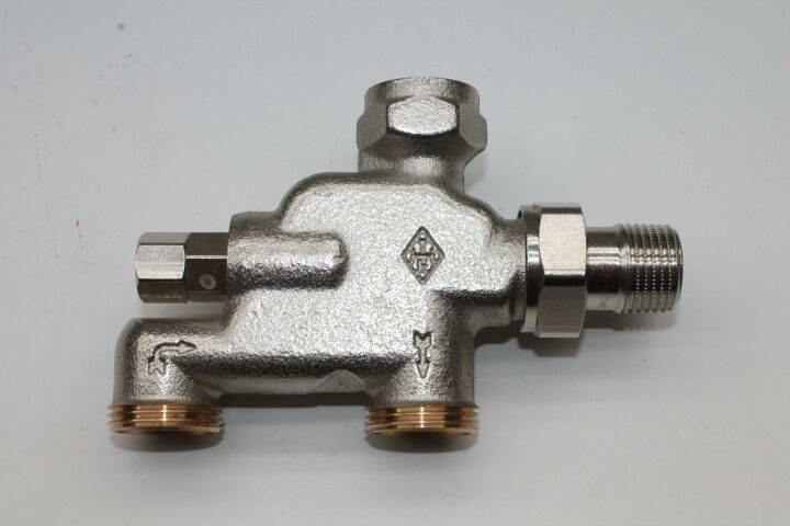 Heimeier Verteiler für E-Z-System,  3891-02.000 f. Einrohr- und Zweirohranlagen