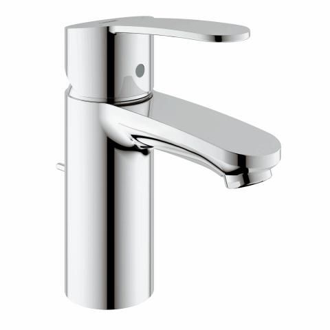 Grohe Einhand-Waschtisch-Batterie Eurostyle C 33552 EcoJoy Zugstangen-Ablaufgarnitur chrom