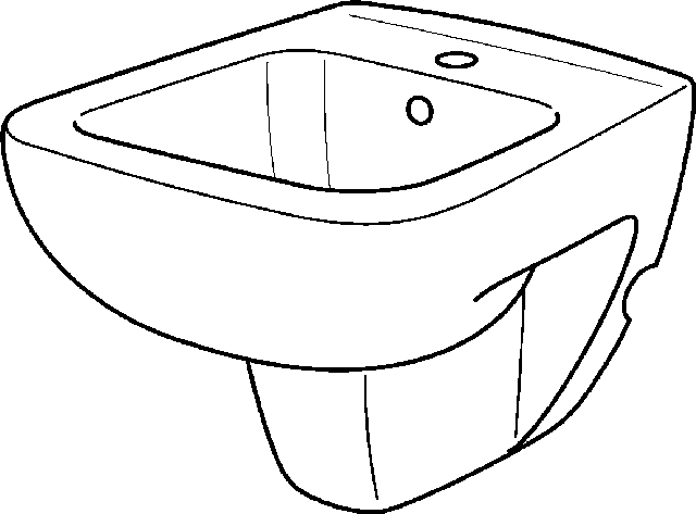 Keramag Bidet Renova Nr. 1 Plan 232150
