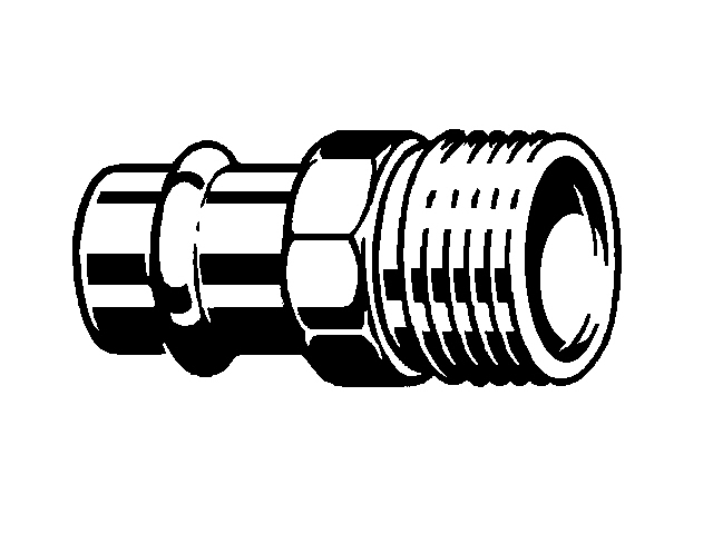 Viega Sanpress Übergangsstück f. Anschlussverschraubung 2211.4, 15 x 1/2" G-Gew. (aG), 660222, aus R