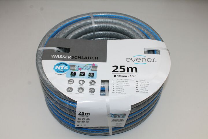 Wasserschlauch 10 bar, DN15 (1/2") blau (Ro 25 m)