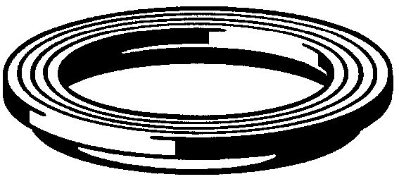 Viega Dichtung 9959.1-182, 70 x 50 x 7mm, 103262, fuer Ablaufventil