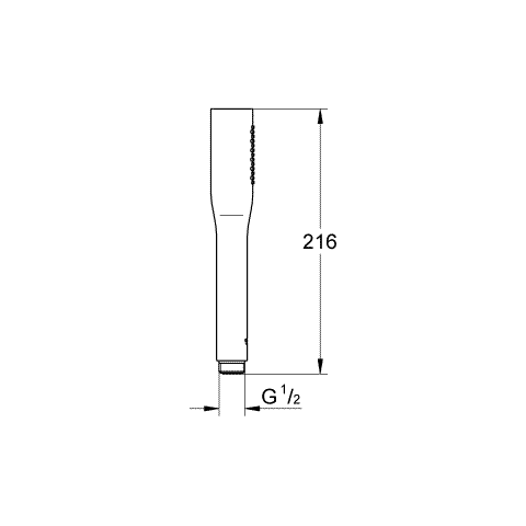 Grohe Handbrause Euphoria Cosmopolitan 27367 Normalstrahl chrom