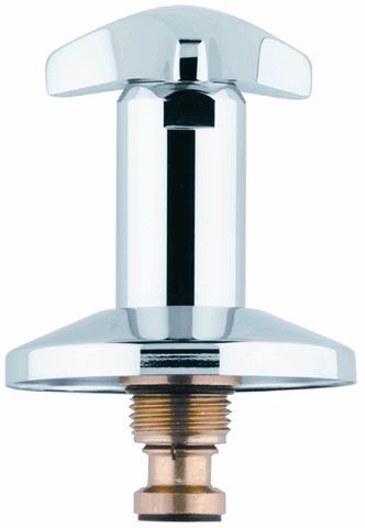 Grohe Oberteil 11501 für Unterputz-Ventile Trecorn Gr. Mark. blau 1/2" chrom