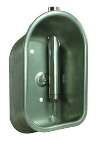 Suevia Tränkebecken Mod. 72, Art.-Nr. 100.0728, aus Gusseisen, Edelstahl-Stiftventil