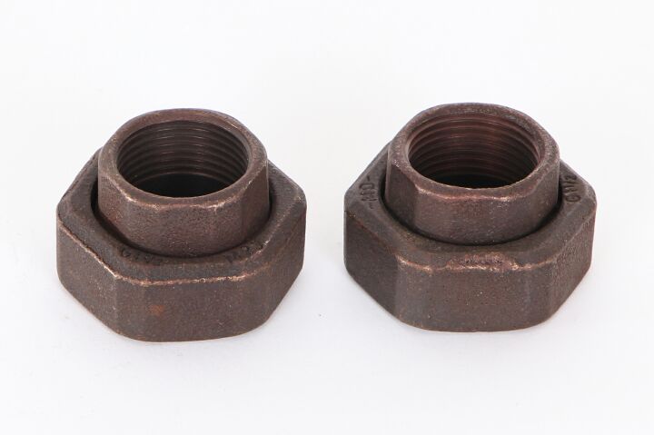 Rohrverschraubungen schwarz DN 25 (1")