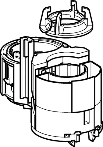 Geberit Pneumatischer Heber f. 1-Mengen-Spülung zu HyTouch WC-Strg.
