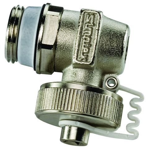 Simplex Entleerstopfen M, Exclusiv 1/2", vernickelt