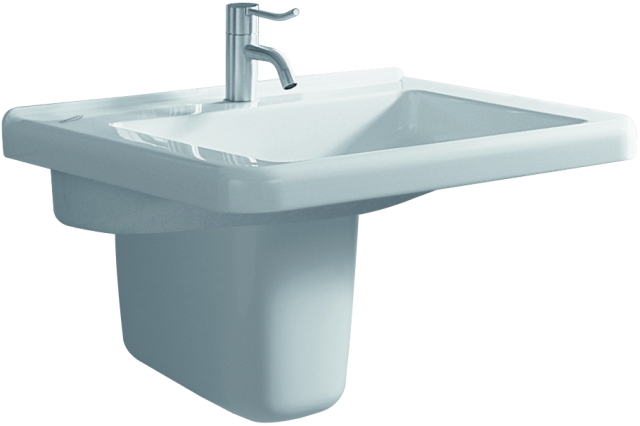 Keramag Waschtisch Dejuna, 550x525mm, 128557 unterfahrbar,ohne Überlauf,