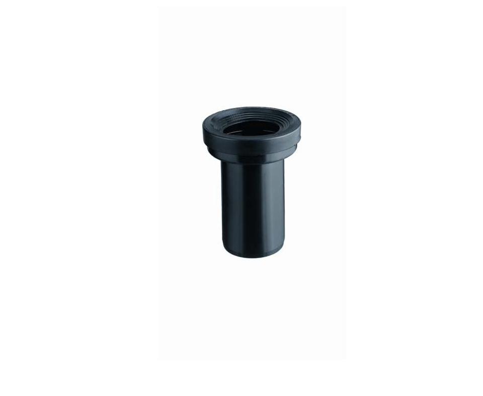 Geberit Wand-WC Ablaufstutzen DN 90/110, PE schwarz, L: 180 mm