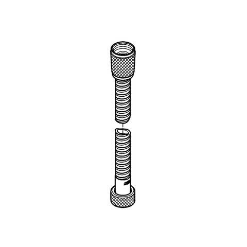 Grohe Brauseschlauch Relexa 28143 1500mm 1/2"x1/2" Metall chrom