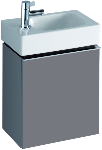 Keramag Handwaschbecken iCon, Hahnloch links 380x280mm