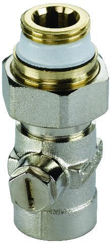 Simplex Einzel-Kugelhahn Exclusiv D1/IG, 1/2" IG, f. Ventil-HK m. 1/2" IG