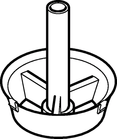 Geberit Staueinsatz zu AP140 AP123 und AP130