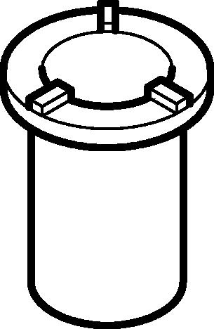 Geberit Tauchrohr mit Dichtung