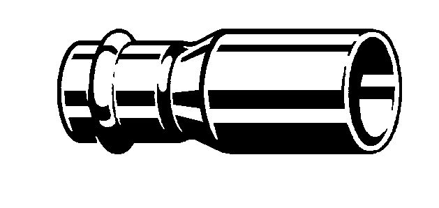 Viega Sanpress-Inox Reduzierstück, Mod. 2315.1, aus nichtrostendem Stahl
