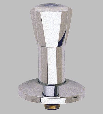 Grohe Oberteil Costa 11513 f.Unterputz-Ventile mit Dreikantgriff blau/rot 1/2" chrom