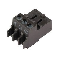 Buderus Anschlussklemme 3-pol., braun Pumpe
