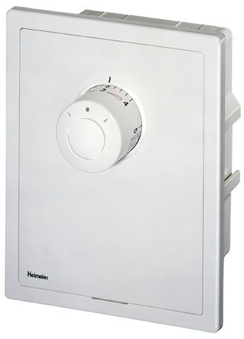 Heimeier UP-Kasten Multibox F, mit Thermostatventil, weiss RAL 9016