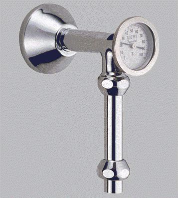 Grohe Abgangsbogen 12440 m.Thermometer m.Quetschverschraubungen 1/2"x3/4" chrom