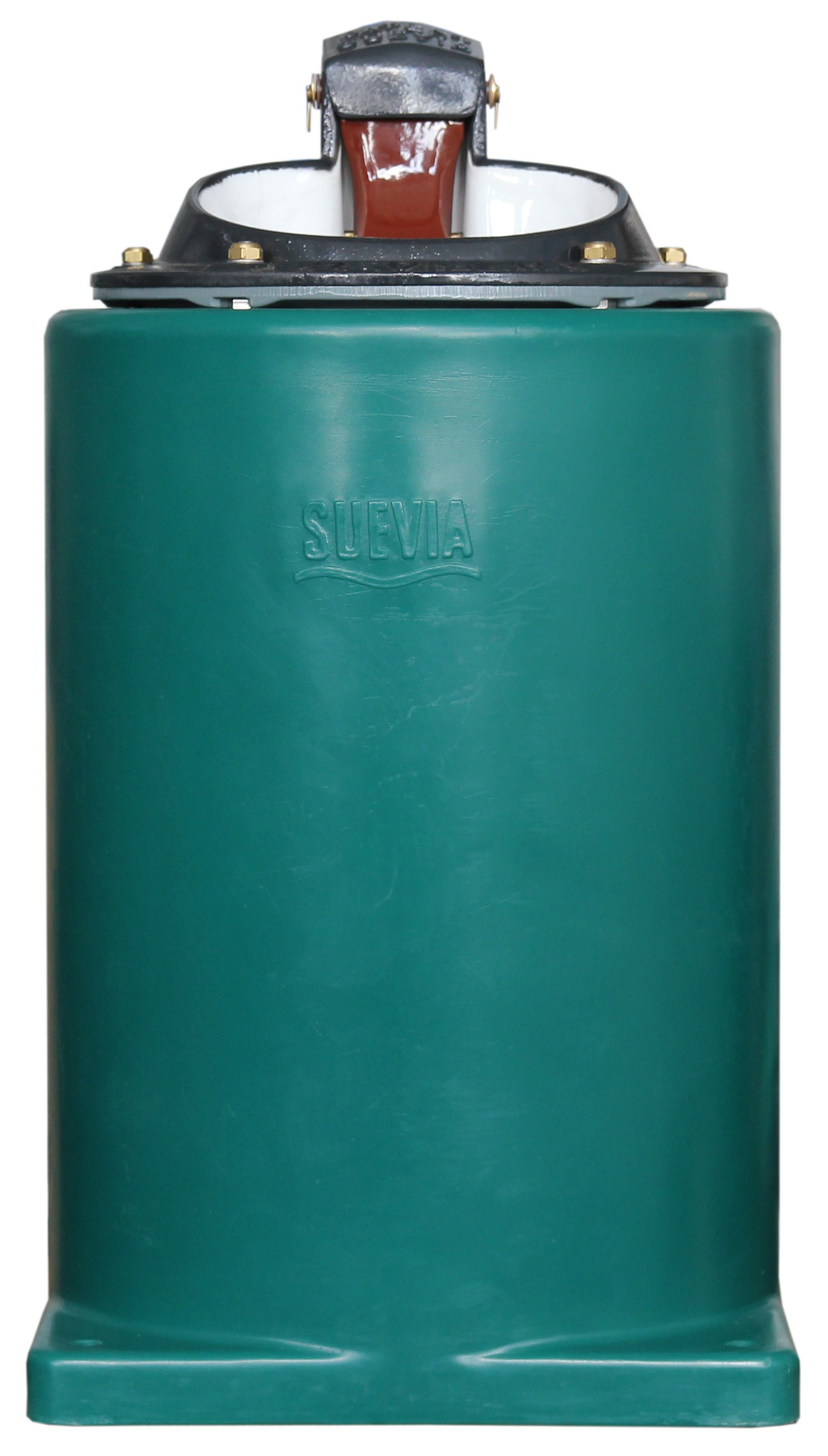 Suevia Tränkebecken Mod. 41 A, Art.-Nr. 100.0041, aus Gusseisen, Druckzunge, heizbar 24 V, 80W