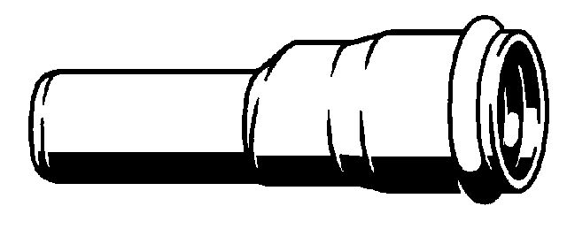 Viega Reduzierstück 4919, DN 50 x 40, 110468, m. Lippendichtung