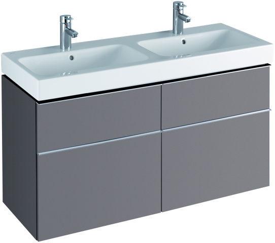 Keramag Doppelwaschtisch iCon 1200x485mm
