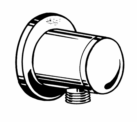 Grohe Wandanschlussbogen Relexa 28636 DN15 für IG-Kombinationen chrom